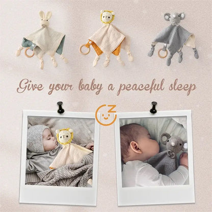 Baby Sleeping Doll Appease Teether-3