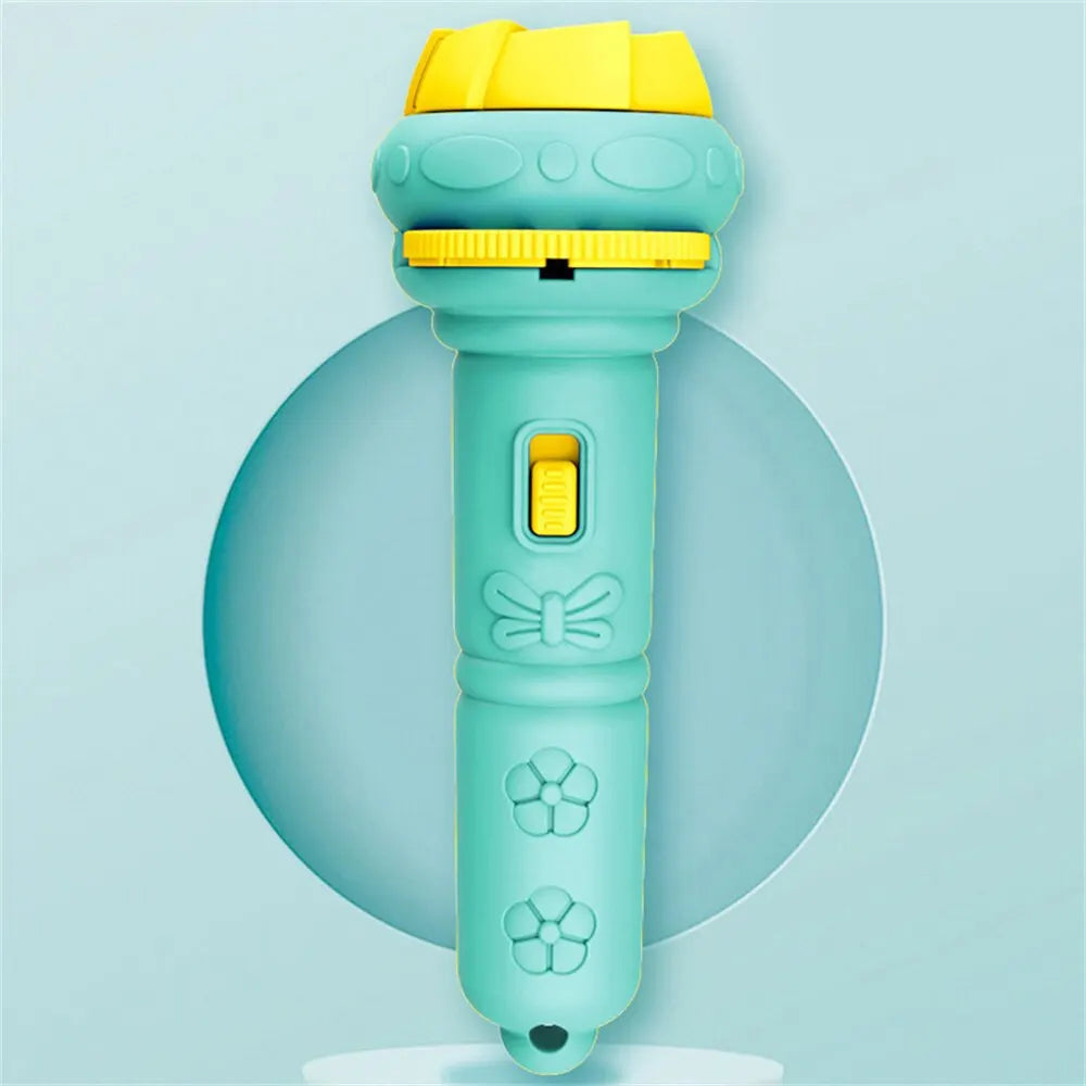 Flashlight-Projector-Toy-Baby-Green