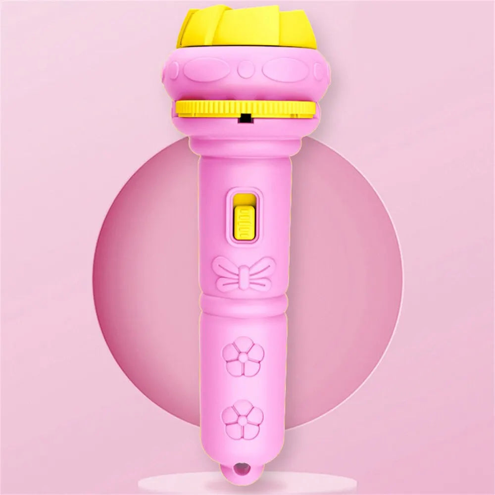 Flashlight-Projector-Toy-Baby-Pink