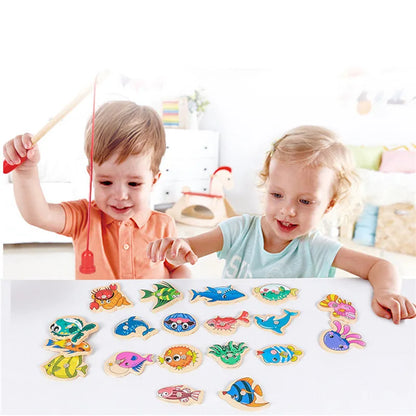 Infant-Montessori-Wooden-MagneticFishing-Toys