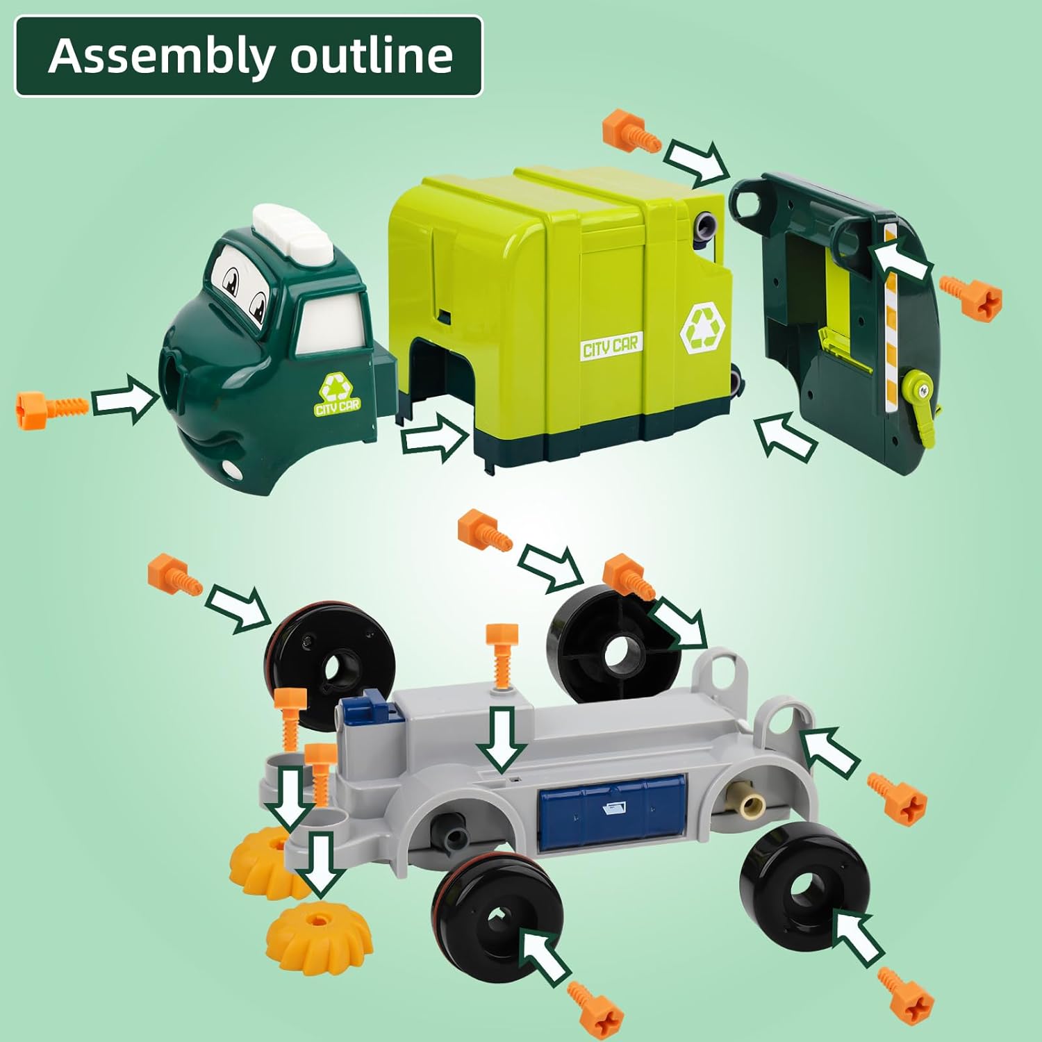 Take-Apart-Toy-Garbage-Truck-Assembly-Outline